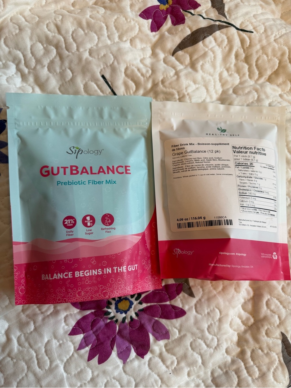 GutBalance Prebiotic Fiber Mix – Grape